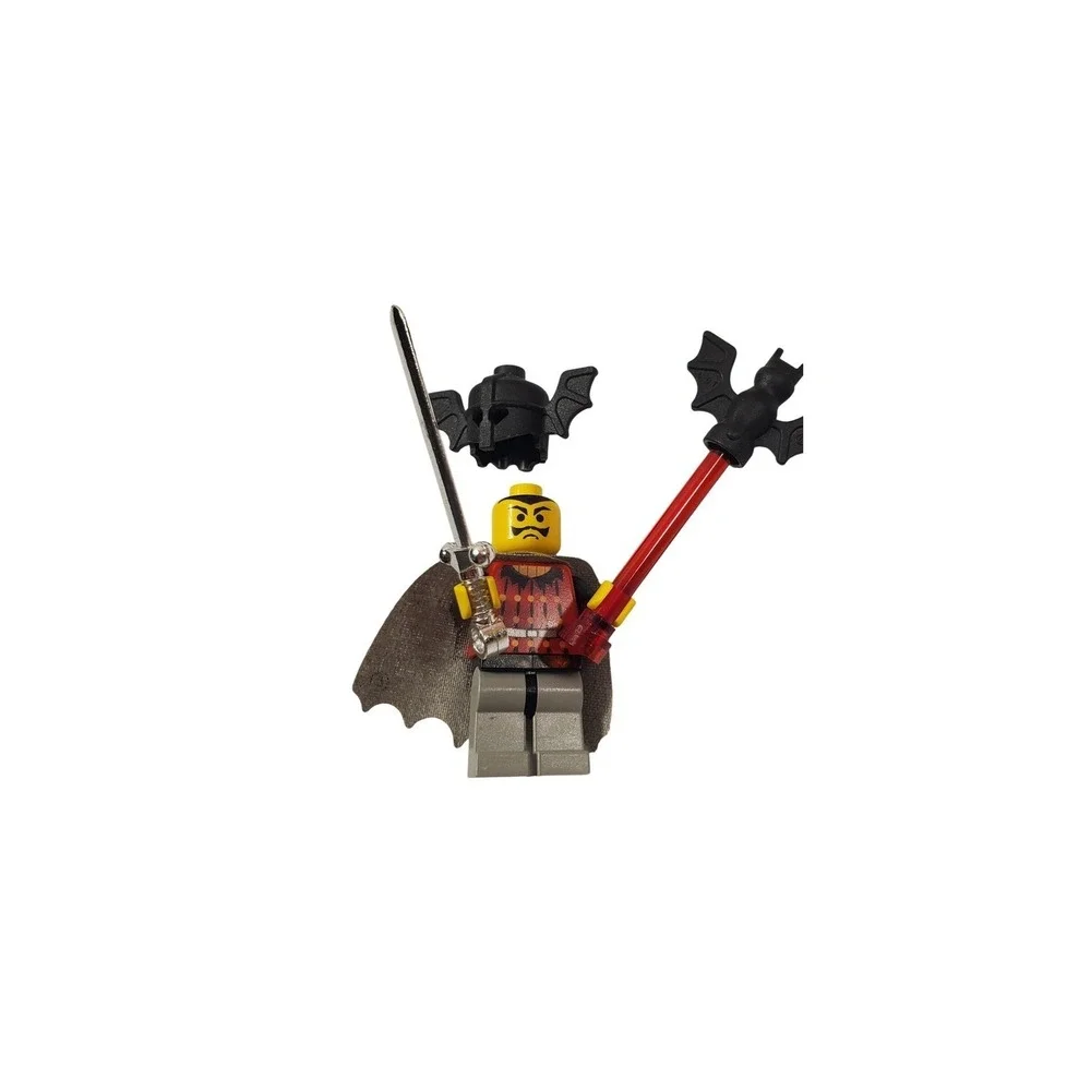 Lego Castle Fright Knights Basil the Bat Lord Minifigure with Black Dragon 6007